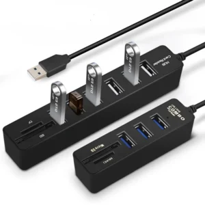 USB Hub 2.0 Multi USB Splitter 2.0 USB 3.0 Hub 3/6 Port Expander