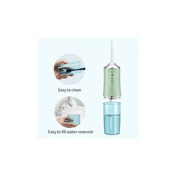 4-in-1 Cordless Water Flosser – 3 Cleaning Modes, IPX7 Waterproof - Image 4