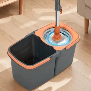 360° Spin Mop & Bucket Set – Microfibre Magic Mop