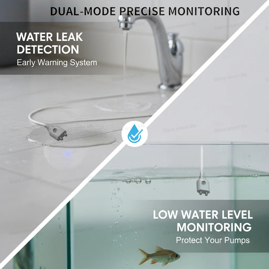 Tuya Zigbee Water Leak Sensor Flood Leakage Detector Smart Life - Image 4
