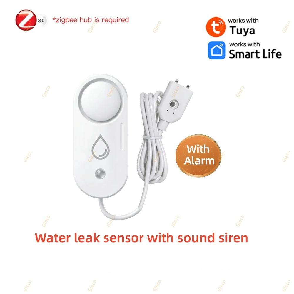 Tuya Zigbee Water Leak Sensor Flood Leakage Detector Smart Life - Image 8