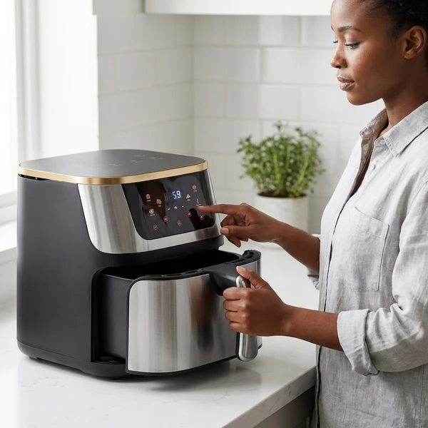 Large 10L Smart Digital Air Fryer – Nonstick - Image 2