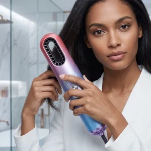 3-in-1 Ionic Hair Dryer & Styling Brush – Dual Ion System