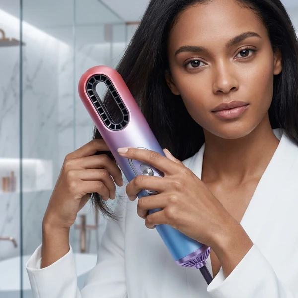 3-in-1 Ionic Hair Dryer & Styling Brush – Dual Ion System
